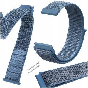Pasek Nylon do smartwatch'a Samsung Galaxy Watch 3 4 5 5 pro 6 7 40mm 44mm Classic (Wzór 02)