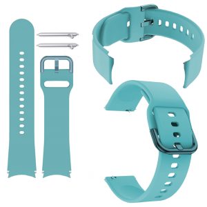 Pasek Classic Silicone do smartwach'a Garmin Forerunner 255S 265S Venu 2S 3S Vivomove Vivoactive 4S (Jasno-niebieski)