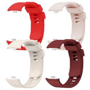Zestaw: 4x pasek Classic Silicone do smartband'a Xiaomi Mi Band 8 Pro / Redmi Watch 4
