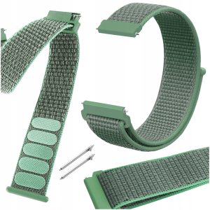 Pasek Nylon do smartwatch'a Samsung Galaxy Watch 3 4 5 5 pro 6 7 40mm 44mm Classic (Wzór 08)