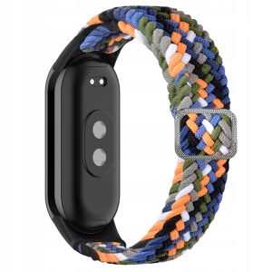 Pasek Cloth with clasp do smartband'a Xiaomi Mi Band 8 / 9 / 10 (Dżinsowy)