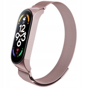 Opaska / pasek Magnetic do smartband'a Xiaomi Mi Band 7 (Różowy)