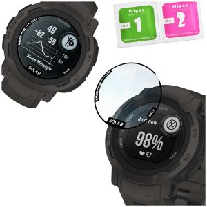 Szkło hybrydowe 5D do Garmin Instinct 2 Solar do smartwatcha zegarka
