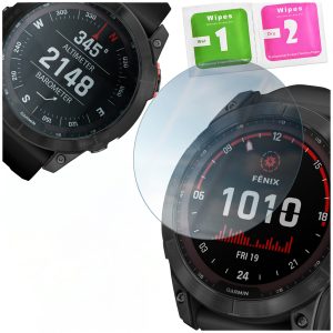 Szkło hartowane ochronne 9h do smartwatcha zegarka Garmin Fenix 7X Solar