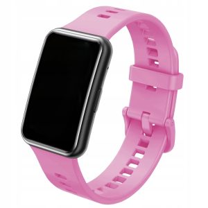 Pasek Classic Silicone do smartwatch'a Huawei Watch Fit (Różowy)