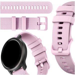 Pasek Active do smartwatch'a Amazfit GTS 2 2e 3 4 Mini BIP U Pro Lite Gtr 42 mm (Różowy)