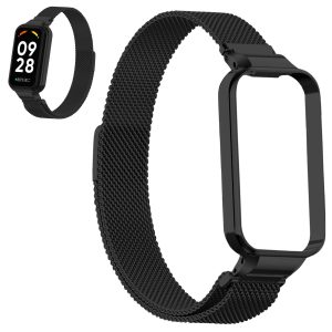 Pasek Magnetic do smartband'a Xiaomi Mi Band 8 Active / Redmi Smart Band 2 (Czarny)