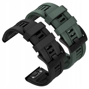 Zestaw: 2x pasek Classic Silicone do Garmin Fenix 5X 6X 7X Pro Solar Epix Pro QuickFit