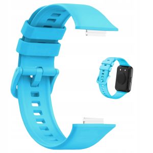 Pasek Classic Silicone do smartwatch'a Huawei Watch Fit 2 (Niebieski)