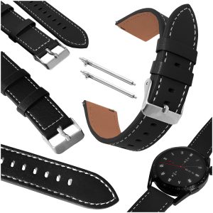 Pasek Elegant Leather do smartwatch'a Xiaomi Watch S1 Active GPS (Wzór 03)