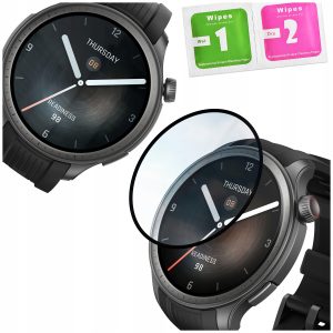 Szkło hybrydowe 5D na wyświetlacz do Amazfit Balance do zegarka smartwatcha