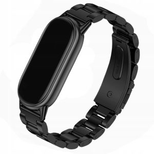 Pasek Royal Steel do smartband'a Xiaomi Mi Band 8 / 9 / 10 (Czarny)