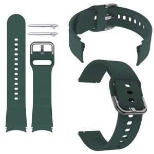 Pasek Classic Silicone do smartwach'a Garmin Forerunner 255S 265S Venu 2S 3S Vivomove Vivoactive 4S (Khaki)