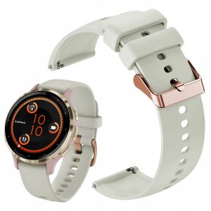 Pasek Classic Silicone do smartwatch'a Garmin Venu 2S  (Szary)