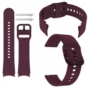 Pasek Classic Silicone do smartwatch'a Xiaomi Redmi Watch 5 Lite (Bordowy)