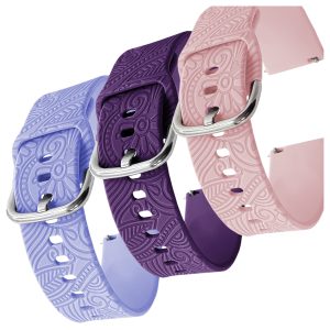 Zestaw: 3x pasek Floral do smartwatch'a Amazfit GTS 2 3 4 2e mini gtr bip s lite