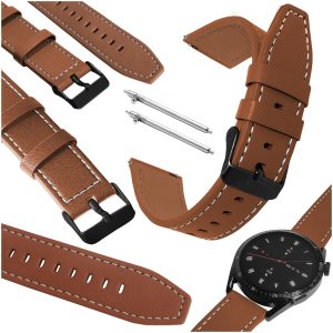 Pasek Elegant Leather do smartwatch'a Xiaomi Watch S1 Active GPS (Wzór 2)