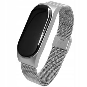 Opaska Solid Steel do smartband'a Xiaomi Mi Band 7 (Srebrny)