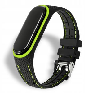 Opaska / pasek Sport do smartband'a Xiaomi Mi Band 3 / 4 (Zielony)