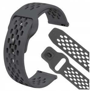 Pasek Enduro do smartwatch'a Garett Kids Essa 4G, Viva, Rose (Ciemno-szary)