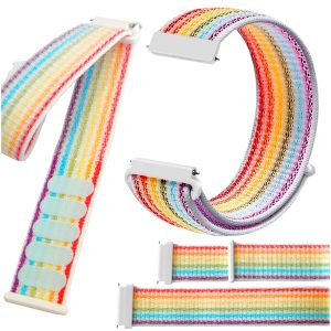 Pasek Nylon do smartwatch'a Garmin Move 3 Luxe Style Vivomove HR Vivoactive 5 Music (Wzór 09)