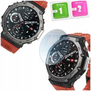 Szkło hartowane 9h ochronne do Amazfit T-REX 3 do smartwatcha zegarka