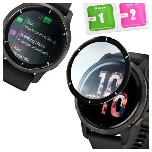 Szkło hybrydowe ochronne 5D do Garmin Venu 2 45mm do smartwatcha zegarka