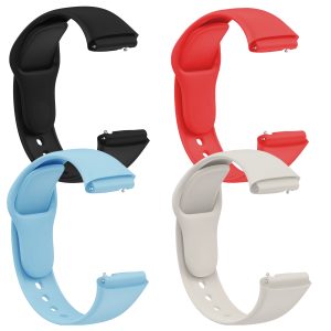 Zestaw 4x pasek Classic Silicone do smartwatch'a Xiaomi Redmi Watch 3 Active
