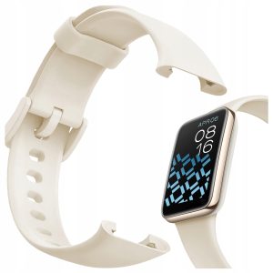 Pasek Classic Silicone do smartband'a Xiaomi Smart Band 7 Pro (Kremowy)