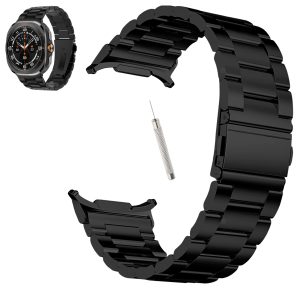 Pasek / bransoleta Royal Steel do smartwatch'a Samsung Galaxy Watch Ultra 47mm (Czarny)