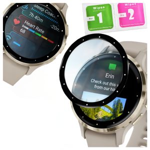Szkło hybrydowe ochronne 5D do Garmin Venu 3s 41mm do smartwatcha zegarka