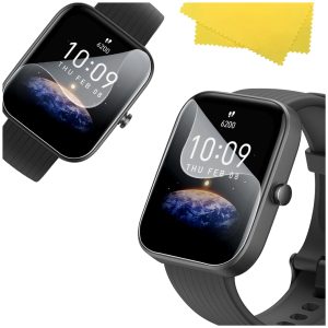 Folia ochronna do Amazfit BIP 3 Pro do smartwatcha zegarka na wyświetlacz