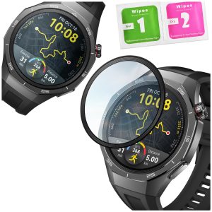 Szkło hybrydowe 5D do Huawei Watch GT 5 Pro 46mm do smartwatcha zegarka