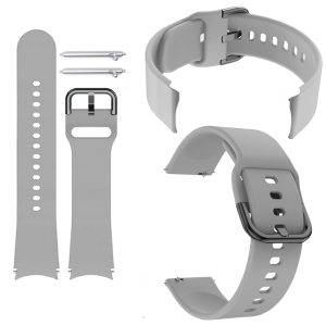 Pasek Classic Silicone do smartwach'a Garmin Forerunner 255S 265S Venu 2S 3S Vivomove Vivoactive 4S (Szary)