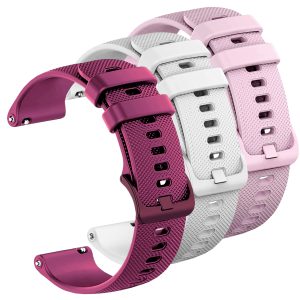 Zestaw: 3x pasek ChronSmart do smartwatch'a Amazfit GTS 2 2e 3 4 Mini BIP U Pro Lite Gtr 42 mm