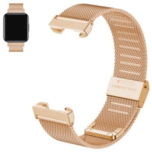 Pasek Solid Steel do smartwatch'a Xiaomi Redmi Watch 2 Lite (Różowo-złoty)