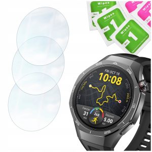 Zestaw: 3x szkło hartowane 9H do Huawei Watch GT 5 Pro 46mm do zegarka