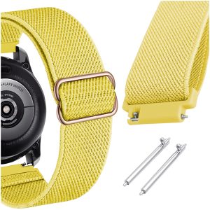 Pasek Nylon do smartwatch'a Samsung Galaxy Watch 4 5 6 7 Classic Pro 40 42 44 mm (Wzór 11)