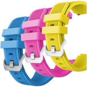 Zestaw: 3x pasek Classic Silicone do smartwatch'a Huawei Watch GT 2 3 4 46mm pro 48mm se gt2 gt4