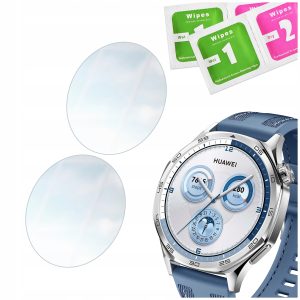 Zestaw: 2x szkło hartowane 9H do Huawei Watch GT 5 46mm do zegarka
