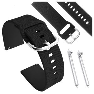 Pasek Floral do smartwatch'a Xiaomi Redmi Watch 5 Lite (Czarny)