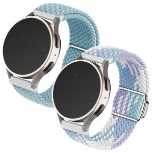 Zestaw: 2x pasek Magnetic Cloth do smartwatch'a Huawei Watch GT 4 / 5 41mm Classic Elite Elegant