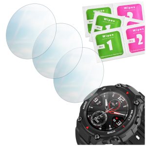 Zestaw: 3x szkło hartowane 9h do Xiaomi Amazfit T-REX do smartwatcha