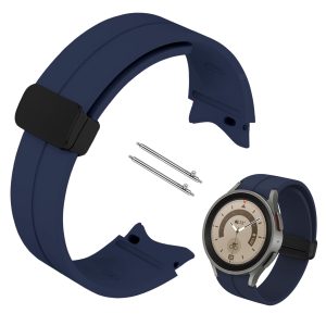 Pasek Classic Silicone do smartwatch'a Samsung Galaxy Watch 4 / 5 / 6 / 7  (Granatowy)