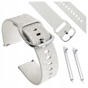 Pasek Floral do smartwatch'a Xiaomi Redmi Watch 5 Lite (Kremowy)