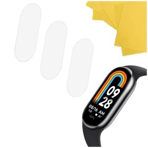 Zestaw: 3x folia ochronna do Xiaomi Mi Band 8/9/10 do smartwatcha zegarka