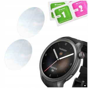 Zestaw: 2x szkło hartowane 9H do Amazfit Balance do zegarka smartwatcha