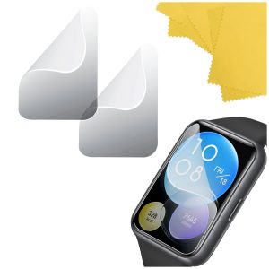 Zestaw: 2x folia ochronna do Huawei Watch Fit 2 do smartwatcha zegarka
