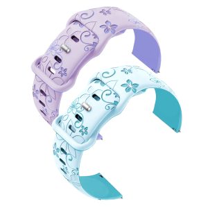 Zestaw: 2x pasek Bloom do smartwatch'a Xiaomi Redmi Watch S1 S2 S3 S4 5 Lite Active Pro