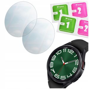 Zestaw: 2x szkło hartowane 9h do Samsung Galaxy Watch 6 Classic 47mm